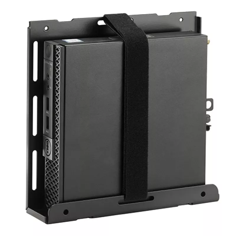 Montāžas komplekts Chief KRA232B — kolonnas stiprinājums plānajam klientam / datoram, tērauds, melns, max slodze 1.36 kg