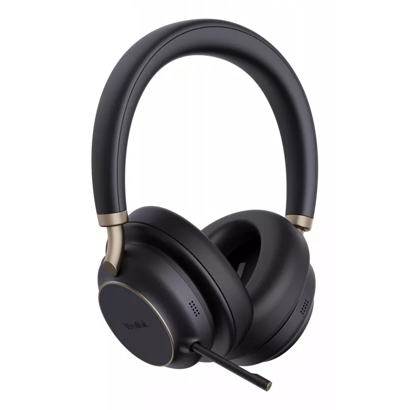 Yealink BH76 Plus ar uzlādes statīvu Teams Melns USB-C/A Bezvadu Austiņas