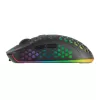 Mars Gaming MMW3 bezvadu spēļu pele, RGB Flow, īpaši viegla 79g, 3200DPI, Melna