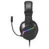 Mars Gaming MH122 Melns, FRGB Pāri Ausīm Spēļu Austiņas ar Mikrofonu, HiFi Skaņa, Skaņas Slāpēšana, Īpaši Vieglas, PS4 PS5 Xbox Switch Planšete Windows Mac