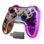 Mars Gaming MGP-24 bezvadu spēļu kontrolieris 2.4GPRO Neon RGB Dual Haptic Vibration
