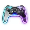 Mars Gaming MGP-24 bezvadu spēļu kontrolieris 2.4GPRO Neon RGB Dual Haptic Vibration