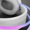 Mars Gaming MH-GLOW White 360° Full Chroma RGB Flow austiņas ar trokšņu slāpējošu mikrofonu, īpaši vieglas, atmiņas putu polsteri, universāla saderība