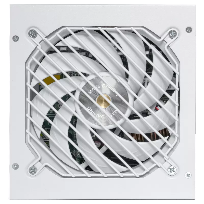 Mars Gaming MPB1000PSIW barošanas bloks 1000 W 24-pin ATX ATX Balts
