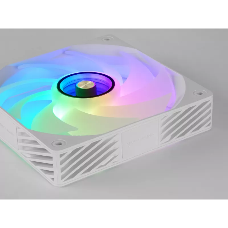 Mars Gaming MFSI4KITW dzesēšanas sistēma 4x120mm ARGB ventilatori ar hub un tālvadību Balts