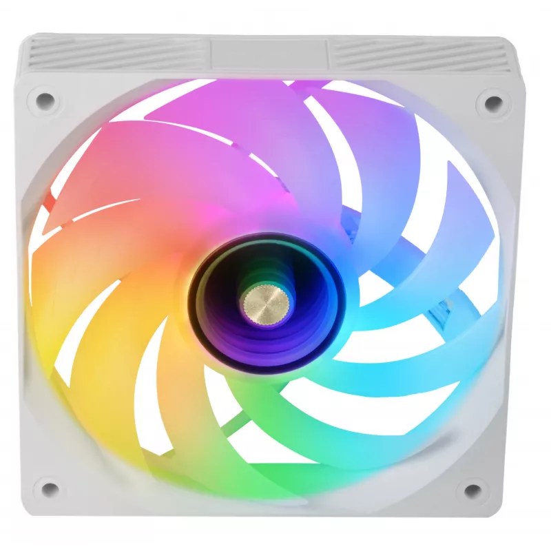 Mars Gaming MFSI4KITW dzesēšanas sistēma 4x120mm ARGB ventilatori ar hub un tālvadību Balts