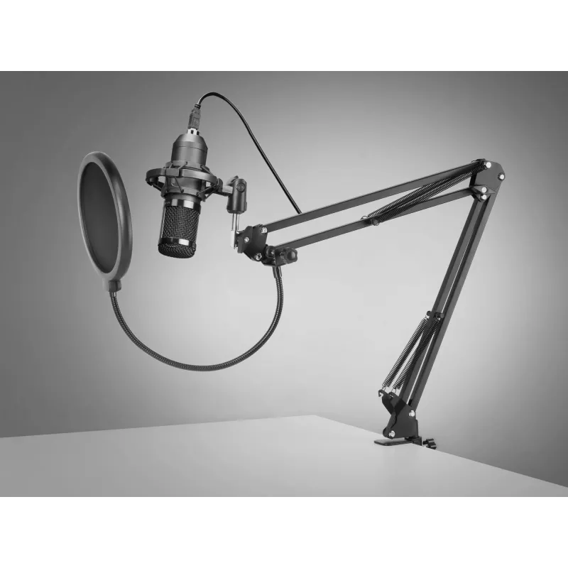Mars Gaming Ultra-high Definition Mikrofons Straumēšanai Melns