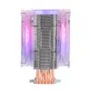 Mars Gaming MCPU66 Triple ARGB CPU dzesētājs 6 siltumcaurules HCT TDP 220W 2 ventilatori 12cm