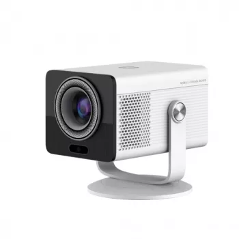 Projektors HP MC400 150 ANSI lūmeni LCD 720p (1280x720) LED, automātiska fokusēšana, 8GB, Android TV, 16:9, Balts