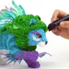 3D pildījuma materiāls 3Doodler PL03-GRAS PLA zaļš 2 g