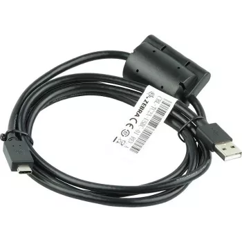 Zebra CBL-TC2X-USBC-01 USB kabelis USB A melns