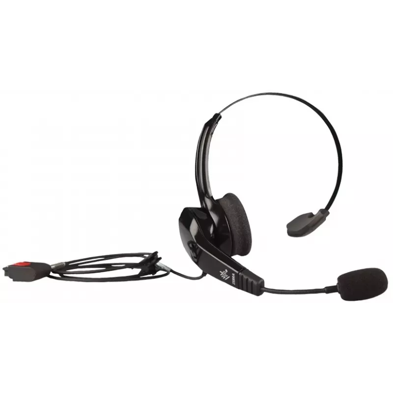 Zebra HS3100 Bezvadu Bluetooth Austiņas Ar Mikrofonu, Aiz Kakla / Virs Galvas, Melna