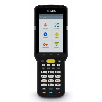 Zebra MC3390xR rokas dators ar RFID lasītāju 10.2 cm (4 inch) 800x480 pikseļi skārienekrāns 769 g Melns