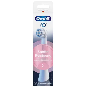 Oral-B iO maigi tīrošas birstes galviņas, 2 iepakojums