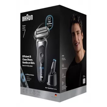 Folijnieks Braun Series 7 72-C7200CC Melns Nerūsējošais tērauds Litija-jonu
