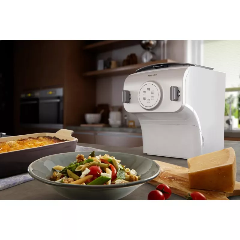 Philips Avance Collection HR2485/09 Pasta veidotāja komplekts pappardelle un tagliatelle, plastmasa, 105 mm, 210 mm, 50 mm, 192 g, 2 gab.