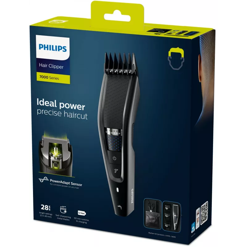 Philips 7000 series Hairclipper series 7000 HC7650/15 Mazgājami matu griezēji