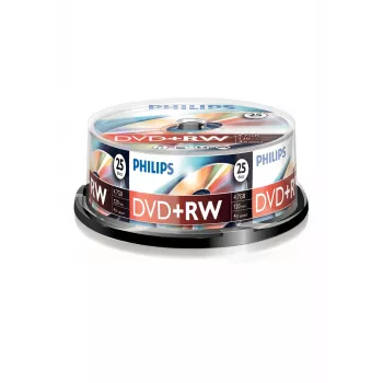 Philips DVD+RW DW4S4B25F/00 pārrakstāms disks 4.7 GB