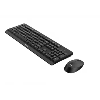 Philips 3000 sērijas SPT6307BL/00 tastatūra un pele komplektā, bezvadu RF, melna
