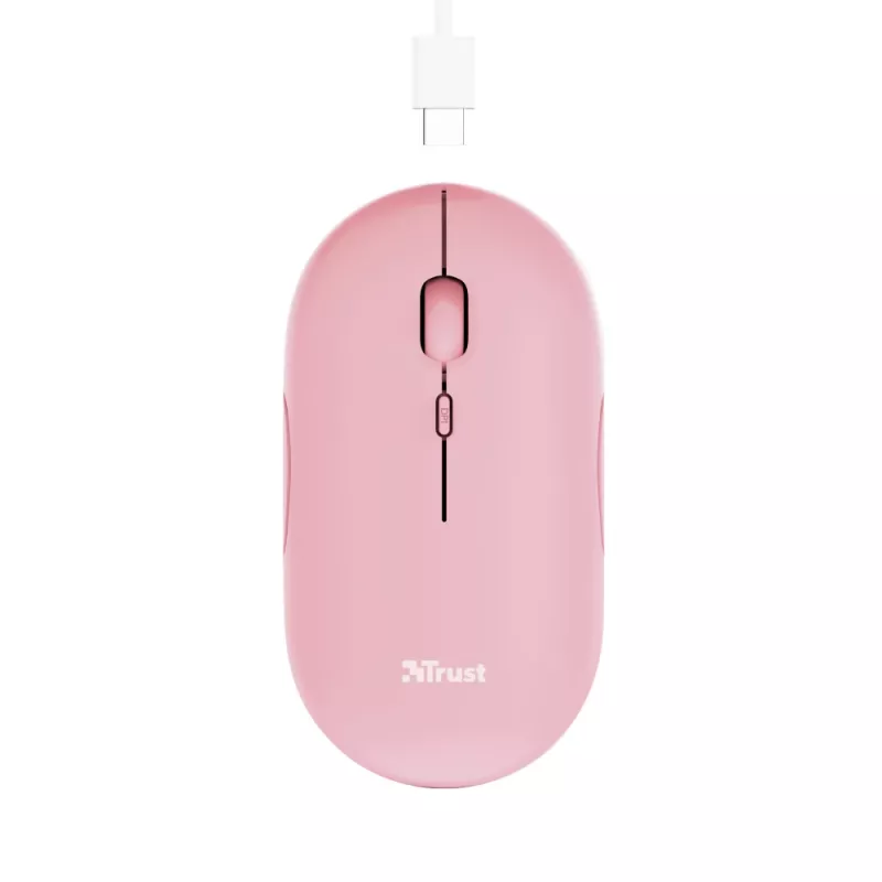 Trust Puck Office peles pele Ambidextrous RF Wireless + Bluetooth Optiskā 1600 DPI