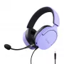 Trust GXT 489P FAYZO FAYZO Spēļu austiņas ar mikrofonu, vadu, melnas, violetas