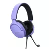 Trust GXT 489P FAYZO FAYZO Spēļu austiņas ar mikrofonu, vadu, melnas, violetas
