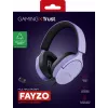 Trust GXT 489P FAYZO FAYZO Spēļu austiņas ar mikrofonu, vadu, melnas, violetas