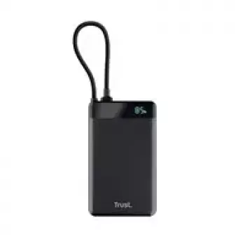 Trust Fiera 25880 10000 mAh portatīvais akumulators (Li-Ion) Melns