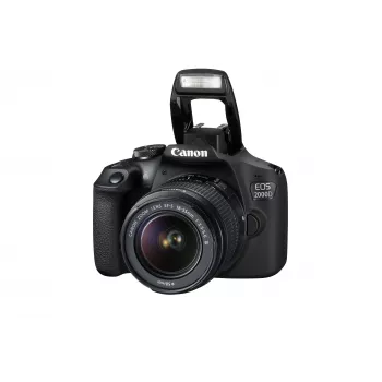 Canon EOS 2000D BK 18-55 IS + SB130 +16GB EU26 spoguļkameras komplekts 24,1 MP CMOS 6000 x 4000 pikseļi Melns