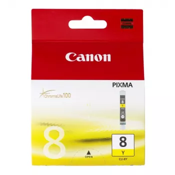 Canon CLI-8Y oriģinālā dzeltenā tintes kasetne 1 gab.
