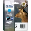 Epson Stag Singlepack Cyan T1302 DURABrite Ultra Tinte