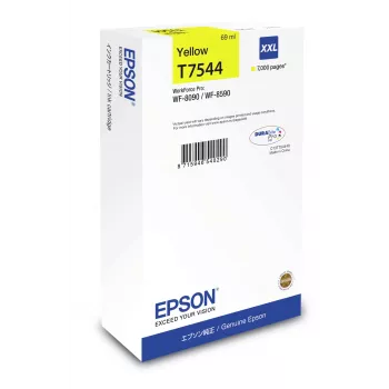 Epson T7544 XXL dzeltenā tintes kasetne (oriģināla)
