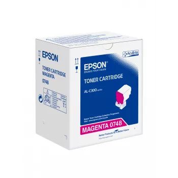 Tonera kasetne Epson C13S050748 Magenta 3000 lapas