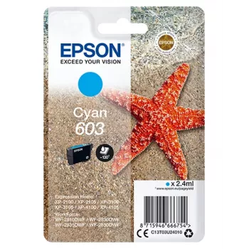 Epson C13T03U24020 oriģinālā kasetne Cyan standarta ietilpība