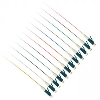 ACT LC 50/125 OM4 šķiedras pigtail komplekts 12 gab.