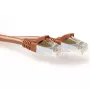 ACT Brown 5.00 m SFTP CAT6A plākšņu vads ar RJ45 savienotājiem, bez aizķeršanās