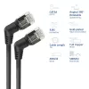 Tīkla kabelis ACT DD1907 Cat6 U/FTP (STP) 7 m, RJ-45 uz RJ-45, zelta kontakti, melns