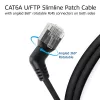 Tīkla kabelis ACT DD1907 Cat6 U/FTP (STP) 7 m, RJ-45 uz RJ-45, zelta kontakti, melns