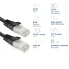 ACT FB8151 tīkla kabelis, melns, 1.5 m, Cat8, U/FTP (STP)