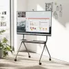 ACT Mobilais TV/monitora grīdas statīvs, 50 inch līdz 86 inch, VESA, 127 cm (50 collas), 2.18 m (86 collas), 200 x 200 mm, 800 x 600 mm, Alumīnijs, Plastmasa, Tērauds, Pelēks