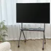 ACT Mobilais TV/monitora grīdas statīvs, 50 inch līdz 86 inch, VESA, 127 cm (50 collas), 2.18 m (86 collas), 200 x 200 mm, 800 x 600 mm, Alumīnijs, Plastmasa, Tērauds, Pelēks