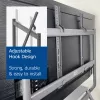ACT Mobilais TV/monitora grīdas statīvs, 50 inch līdz 86 inch, VESA, 127 cm (50 collas), 2.18 m (86 collas), 200 x 200 mm, 800 x 600 mm, Alumīnijs, Plastmasa, Tērauds, Pelēks