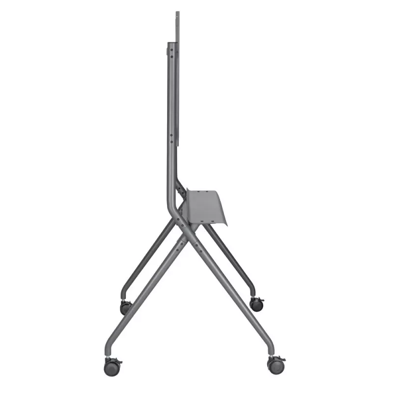 ACT Mobilais TV/monitora grīdas statīvs, 50 inch līdz 86 inch, VESA, 127 cm (50 collas), 2.18 m (86 collas), 200 x 200 mm, 800 x 600 mm, Alumīnijs, Plastmasa, Tērauds, Pelēks