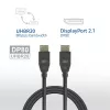 ACT AK4081 DisplayPort kabelis 1 m Melns