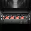 ACT PD3155 pagarinātājs — 3 m, 9 kontaktligzdas, 250 V, 16 A, 4000 W, Melns/Sarkans