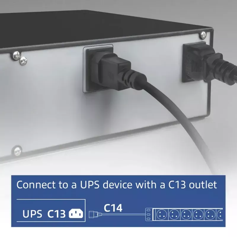 ACT PD3155 pagarinātājs — 3 m, 9 kontaktligzdas, 250 V, 16 A, 4000 W, Melns/Sarkans