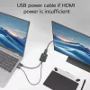 ACT AC7536 video kabeļa adapteris 0.24 m HDMI + USB DisplayPort Melns