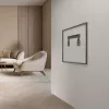 ACT Fiksētais TV Sienas Stiprinājums AC8356 37–80 collu televizoriem, ultrāplāns, VESA 200×200–600×400, 75 kg, 9.5 mm atstarpe, melns