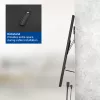 ACT Fiksētais TV Sienas Stiprinājums AC8356 37–80 collu televizoriem, ultrāplāns, VESA 200×200–600×400, 75 kg, 9.5 mm atstarpe, melns