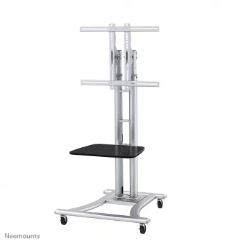 Neomounts PLASMA-M1800E TV ratiņi 27-70 collas, Sudraba, Pārnēsājams grīdas statīvs, Tērauds, 50 kg, 68.6 cm (27 inch), 177.8 cm (70 inch)